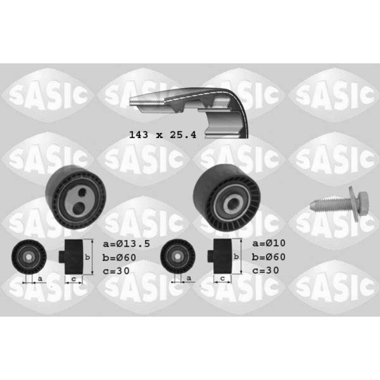 1750025 - Timing Belt Set 