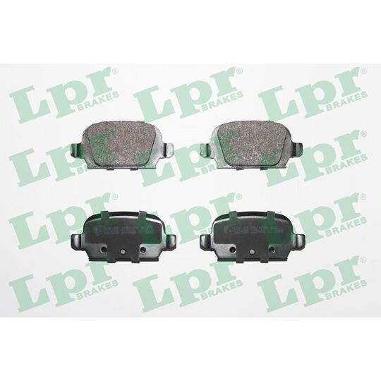 05P998 - Brake Pad Set, disc brake 