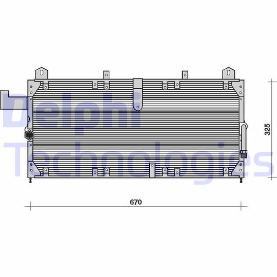 TSP0225066 - Condenser, air conditioning 