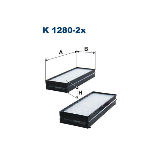 K 1280-2X - Filter, interior air 