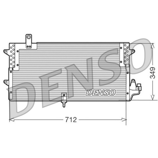 DCN32006 - Condenser, air conditioning 