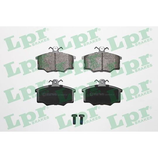 05P187 - Brake Pad Set, disc brake 