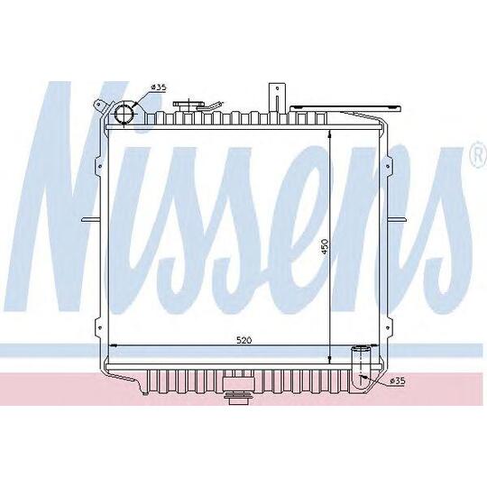 Radiator, engine cooling