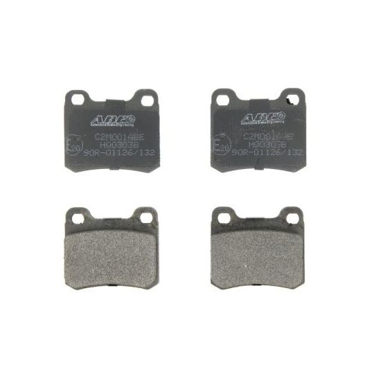 C2M001ABE - Brake Pad Set, disc brake 