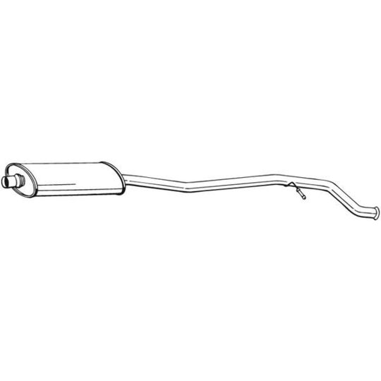 286-077 - Middle Silencer 