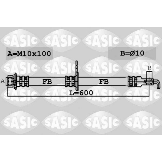 6606055 - Brake Hose 