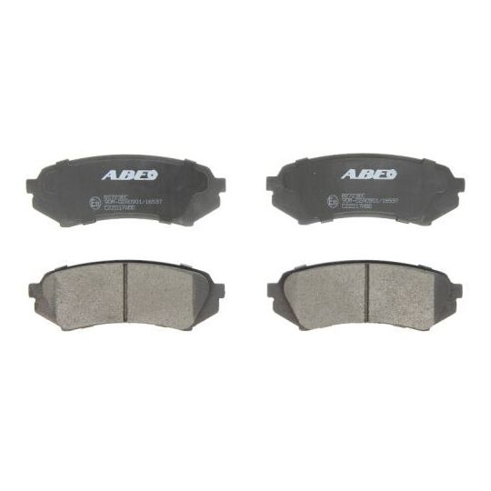 C22017ABE - Brake Pad Set, disc brake 