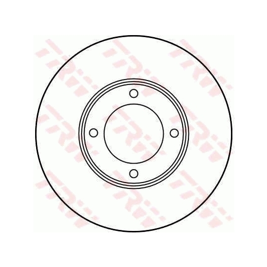 DF1438 - Brake Disc 