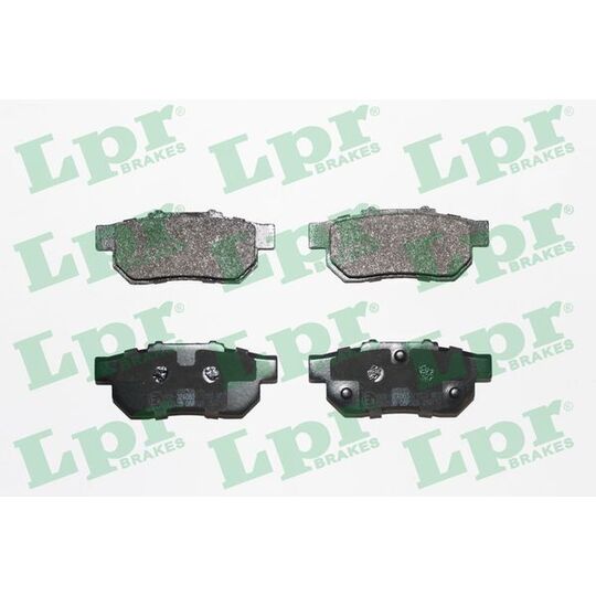 05P505 - Brake Pad Set, disc brake 