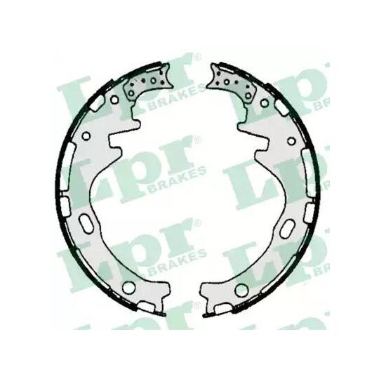 06590 - Brake Shoe Set 