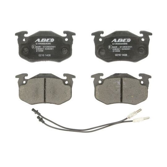 C1R002ABE - Brake Pad Set, disc brake 