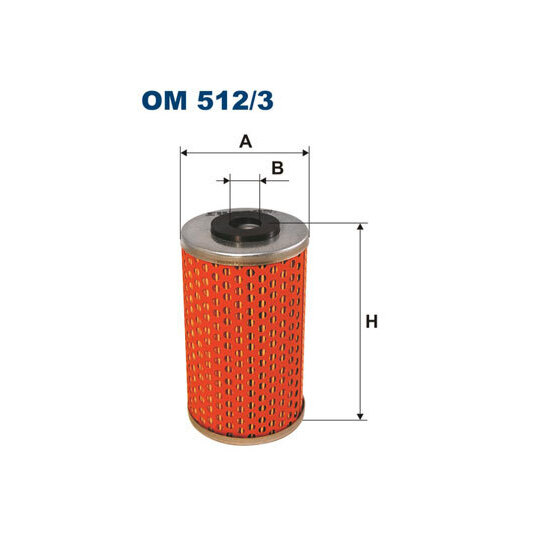 OM 512/3 - Hydrauliikkasuodatin, automaattivaihteisto 