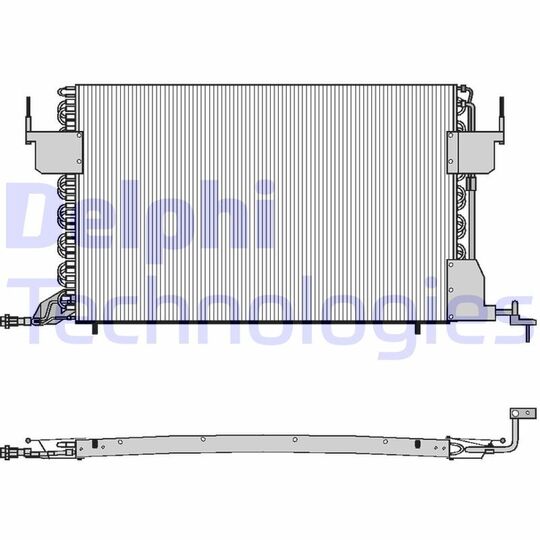 TSP0225021 - Condenser, air conditioning 