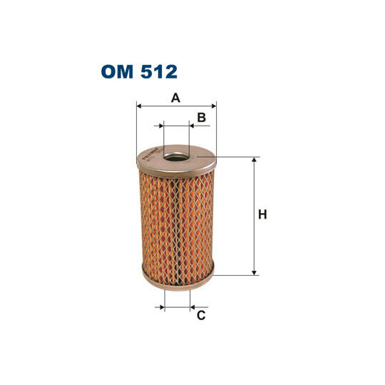 OM 512 - Hydrauliikkasuodatin, ohjaus 