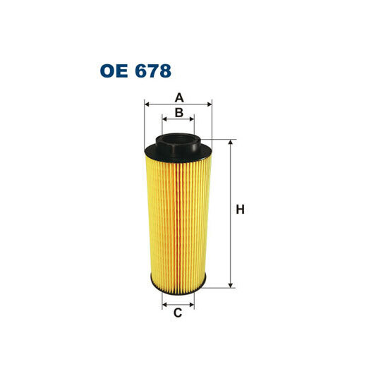 OE 678 - Oil filter 