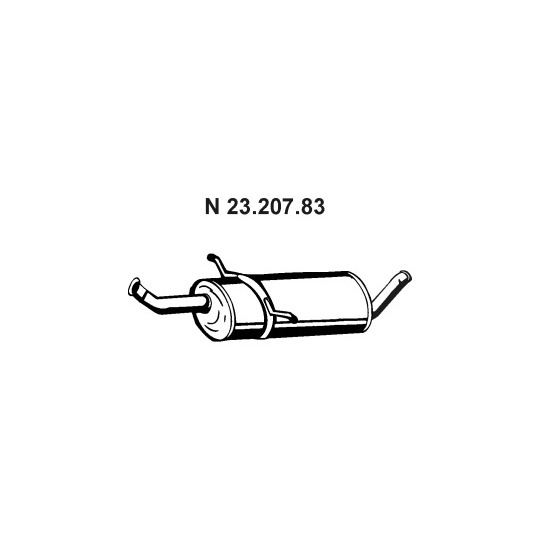 23.207.83 - Takaäänenvaimentaja 