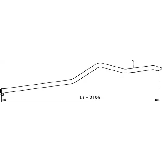 32512 - Exhaust pipe 