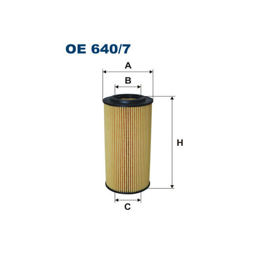 OE 640/7 - Oil filter 