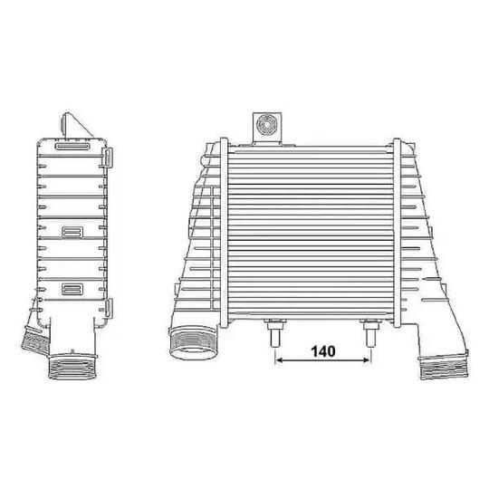 30237 - Intercooler, charger 