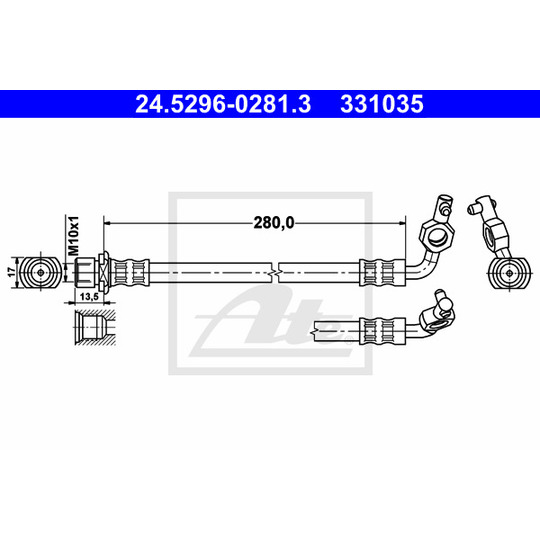 24.5296-0281.3 - Jarruletku 