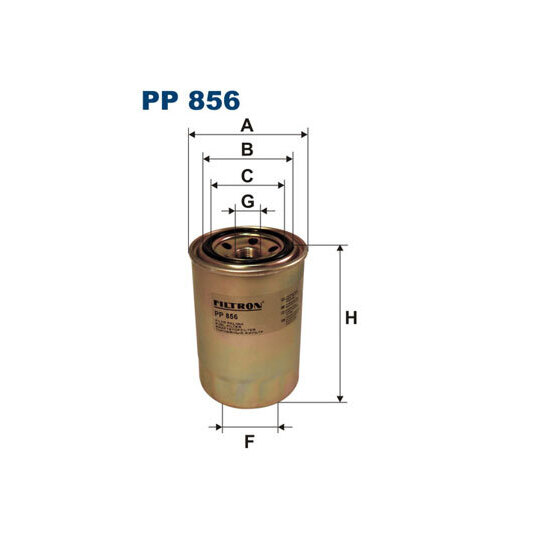 PP 856 - Bränslefilter 
