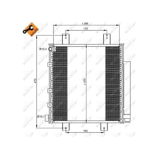 35856 - Kondensor, klimatanläggning 