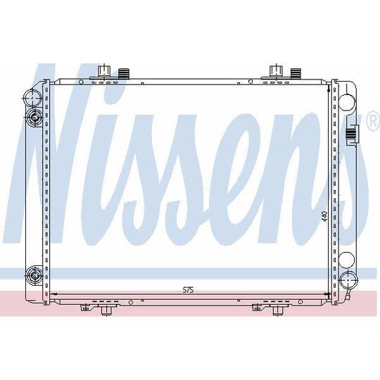 62602 - Radiator, engine cooling 