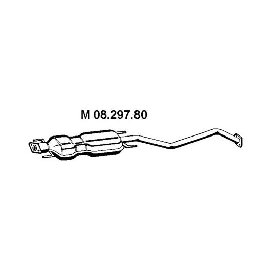 08.297.80 - Keskiäänenvaimentaja 