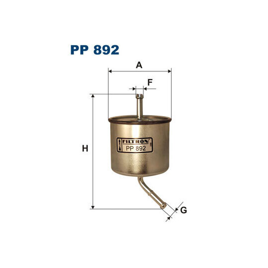 PP 892 - Kütusefilter 