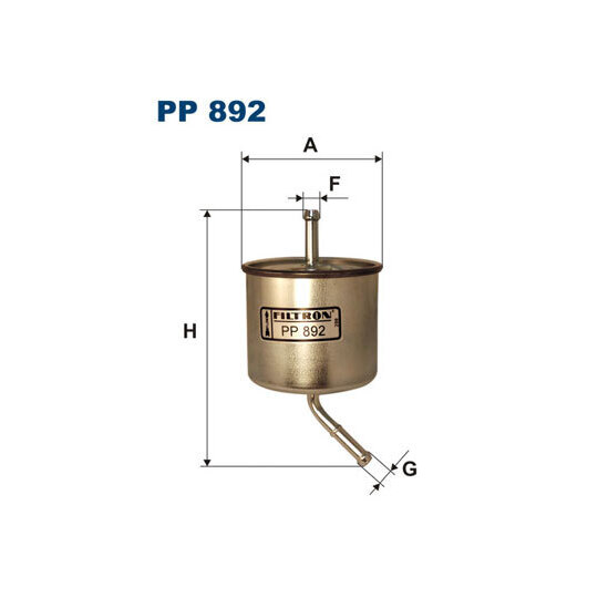 PP 892 - Fuel filter 