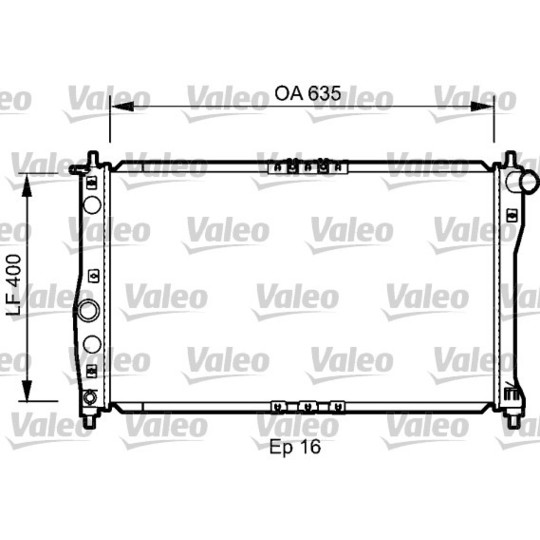 734248 - Radiator, engine cooling 