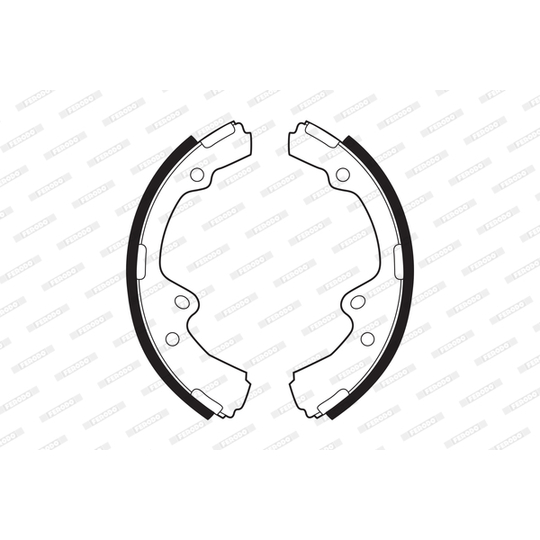 FSB254 - Brake Shoe Set 