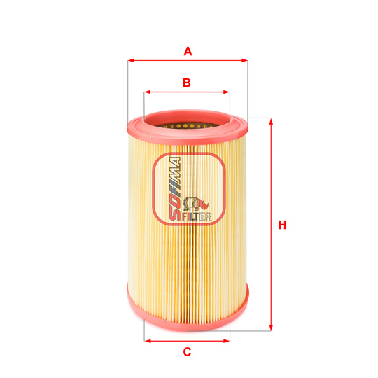 S 1250 A - Air filter 