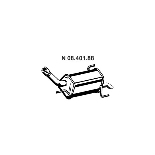 08.401.88 - Takaäänenvaimentaja 