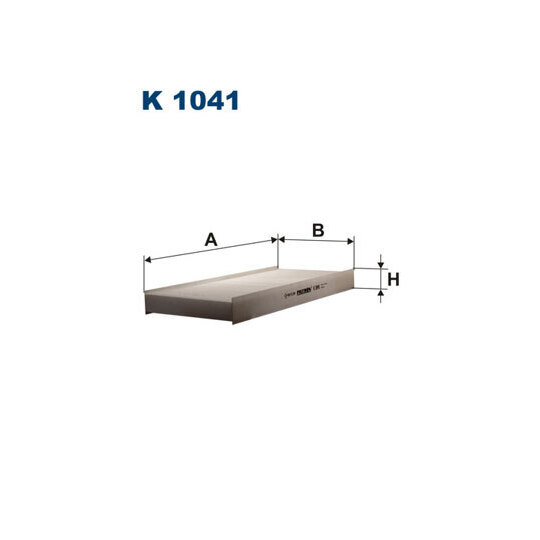 K 1041 - Filter, interior air 