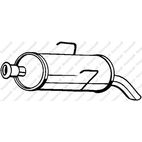 190-021 - End Silencer 