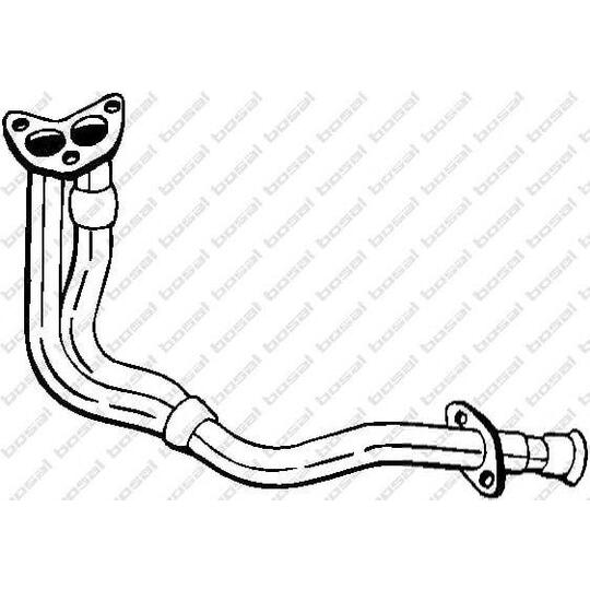 736-887 - Exhaust pipe 