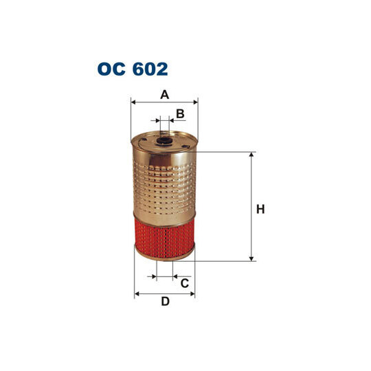 OC 602 - Oil filter 