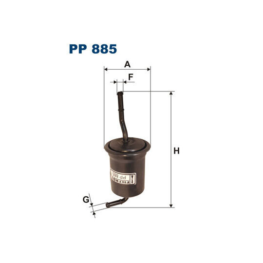 PP 885 - Fuel filter 