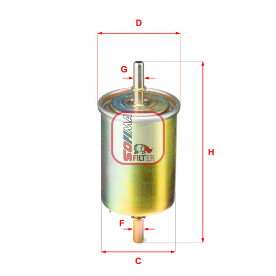 S 1850 B - Fuel filter 