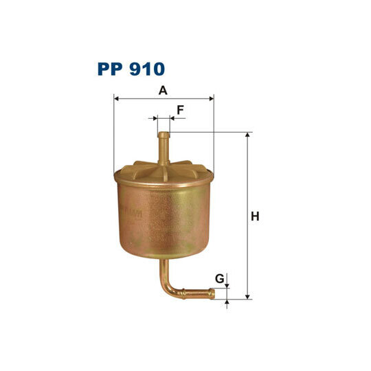 PP 910 - Polttoainesuodatin 