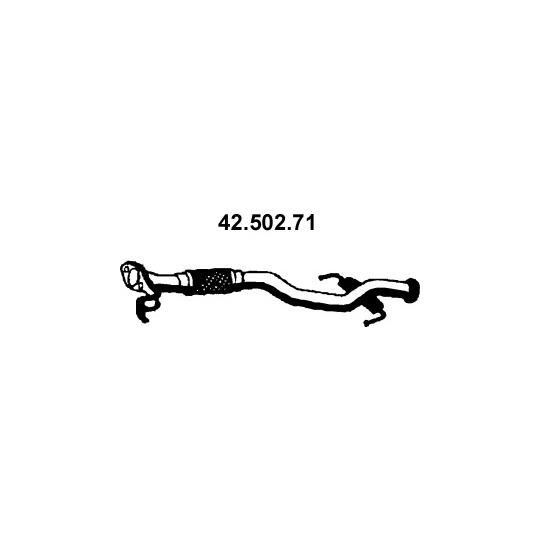 42.502.71 - Exhaust pipe 