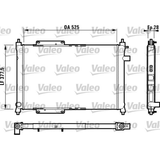 731818 - Radiator, engine cooling 