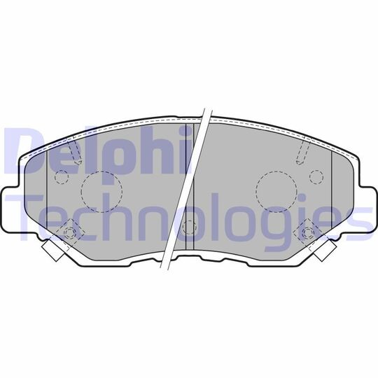 LP1806 - Brake Pad Set, disc brake 