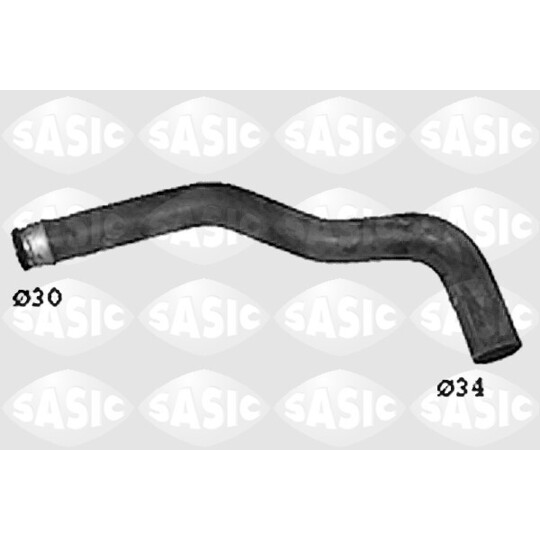 SWH0433 - Radiator Hose 