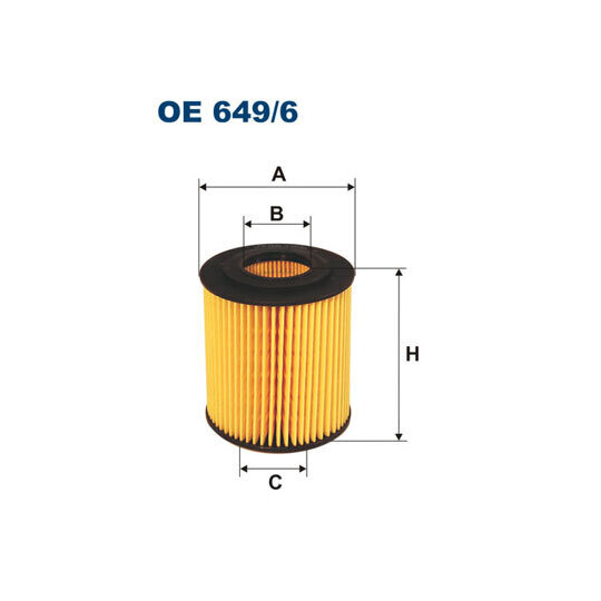 OE 649/6 - Oil filter 