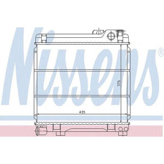 60652 - Radiator, engine cooling 