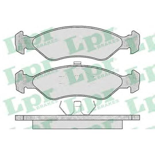 05P329 - Brake Pad Set, disc brake 