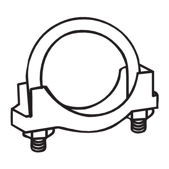 250-164 - Clamp, exhaust system 