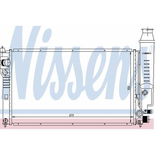 63614 - Radiator, engine cooling 